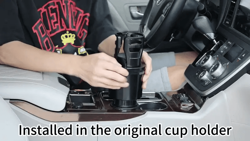 2-in-1 360° Rotatable Car Drink Expander Holder