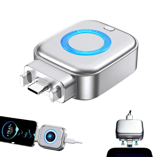 X01 Auto Eject Charging Separator for Type-C Devices | Smart Auto Disconnect Charging Adapter | Fast Charge Support | Battery Protection