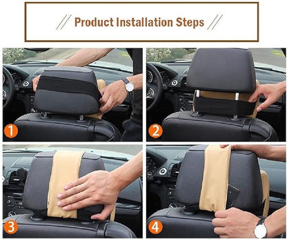 Car Seat Headrest | Ergonomic Memory Foam Car Neck Pillow