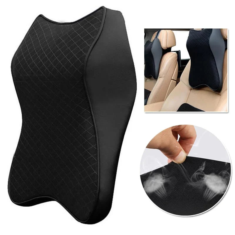 Car Seat Headrest | Ergonomic Memory Foam Car Neck Pillow