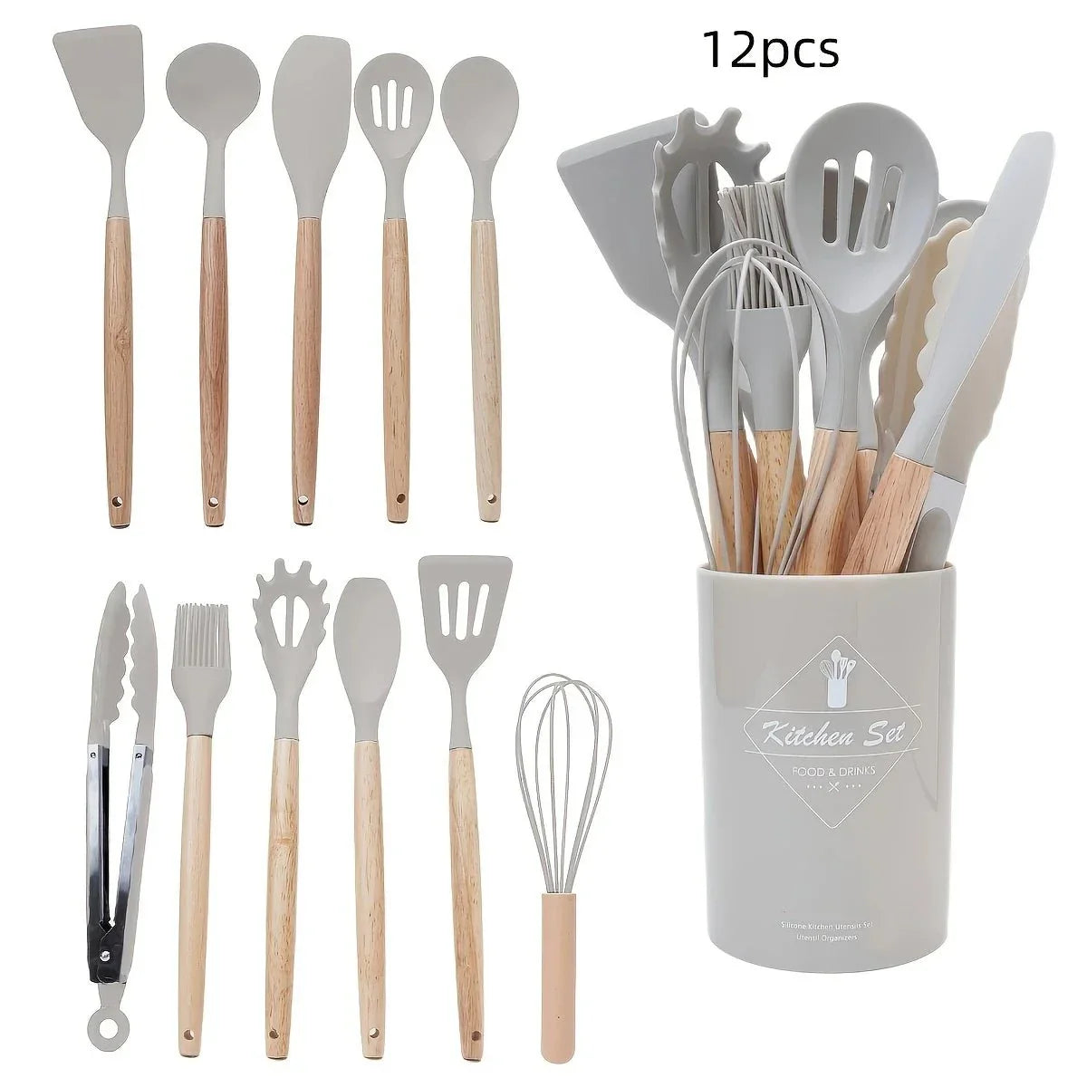 Kenaidi - Silicone Kitchen Set